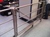 Indoor railings with bearings